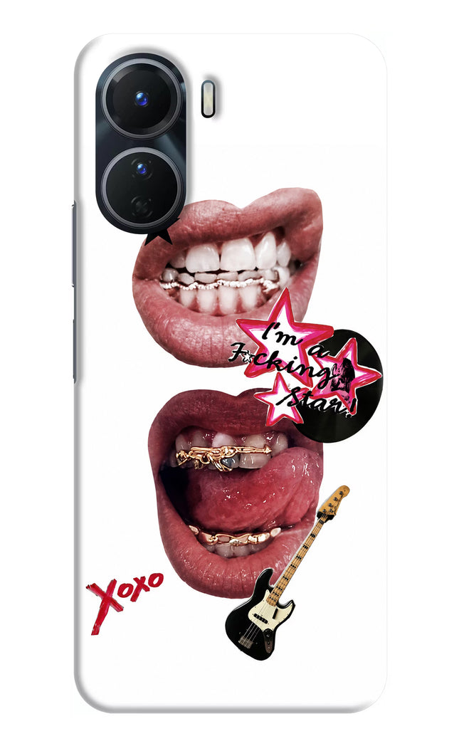 Rockstar Vivo Y16 Hard Case Back Cover by Casekaro