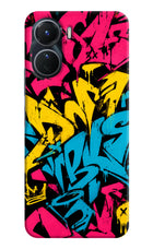 Graffiti Vibe Vivo Y16 Hard Case Back Cover by Casekaro