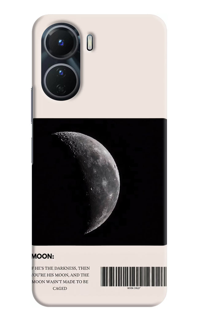 Moon Phase Vivo Y16 Hard Case Back Cover by Casekaro