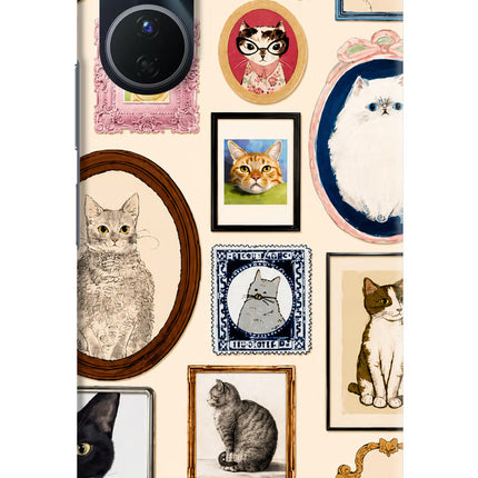 Mirror Cats Vivo Y16 Hard Case Back Cover by Casekaro
