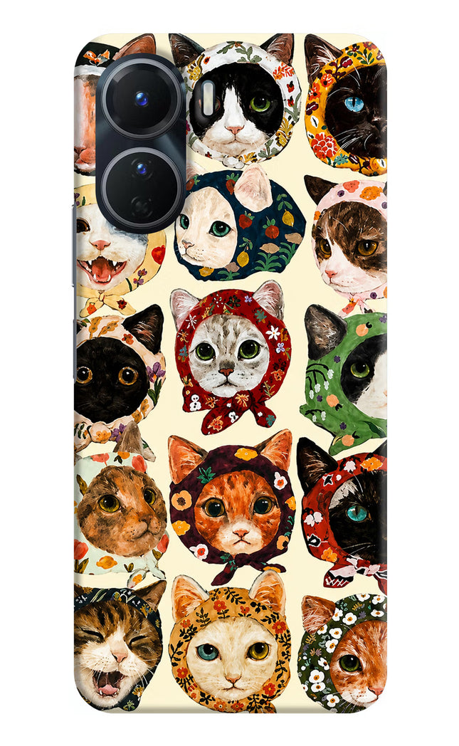 Cool Cat Vivo Y16 Hard Case Back Cover by Casekaro