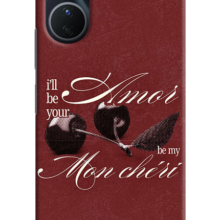 Velvet Cherry Vivo Y16 Hard Case Back Cover by Casekaro