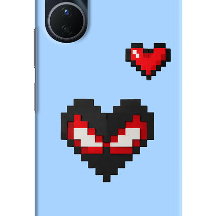 Peter Heart Vivo Y16 Hard Case Back Cover by Casekaro