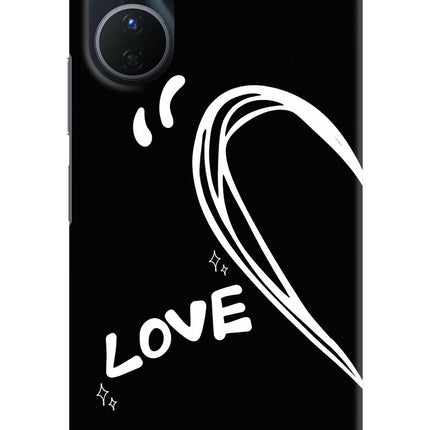 Love Line Vivo Y16 Hard Case Back Cover by Casekaro
