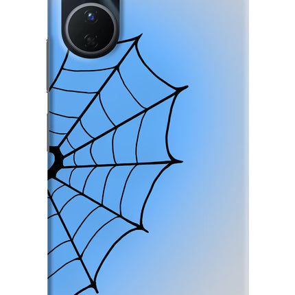 Blue Web Vivo Y16 Hard Case Back Cover by Casekaro