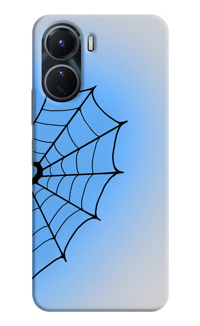 Blue Web Vivo Y16 Hard Case Back Cover by Casekaro