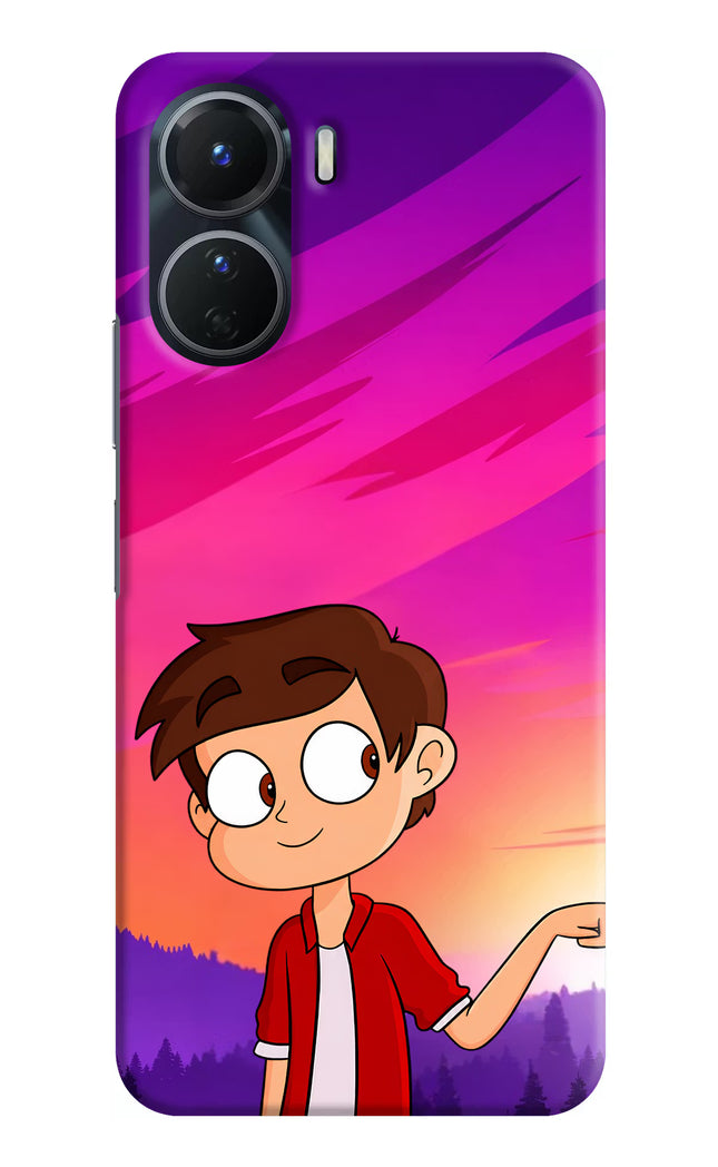 Marco Sunset Vivo Y16 Hard Case Back Cover by Casekaro