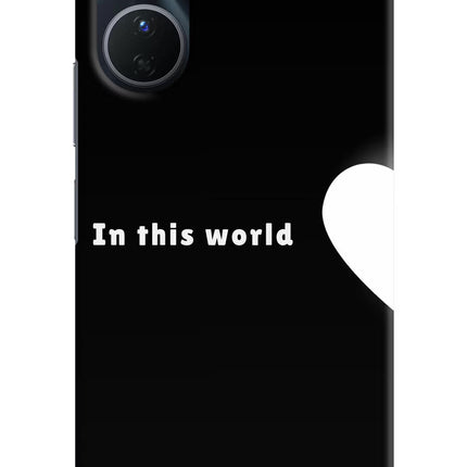 This World Vivo Y16 Hard Case Back Cover by Casekaro