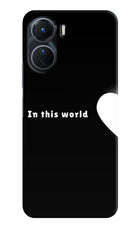 This World Vivo Y16 Hard Case Back Cover by Casekaro