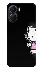 Kitty Charm Vivo Y16 Hard Case Back Cover by Casekaro