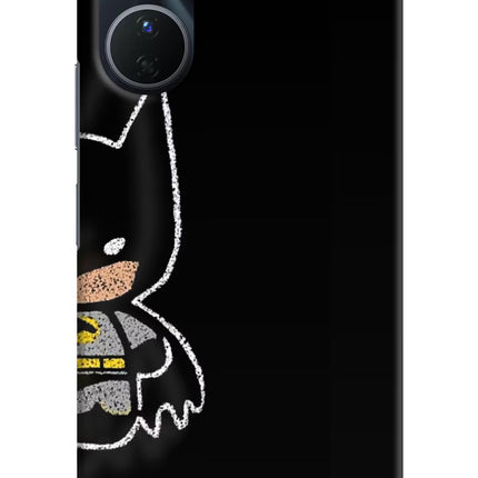 Bat Kitty Vivo Y16 Hard Case Back Cover by Casekaro
