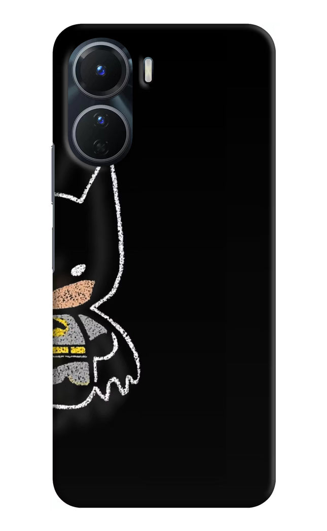 Bat Kitty Vivo Y16 Hard Case Back Cover by Casekaro