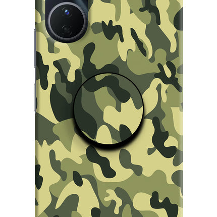 Camouflage Vivo Y16 Pop Case by Casekaro