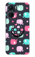 Baby Elephants Vivo Y16 Pop Case by Casekaro