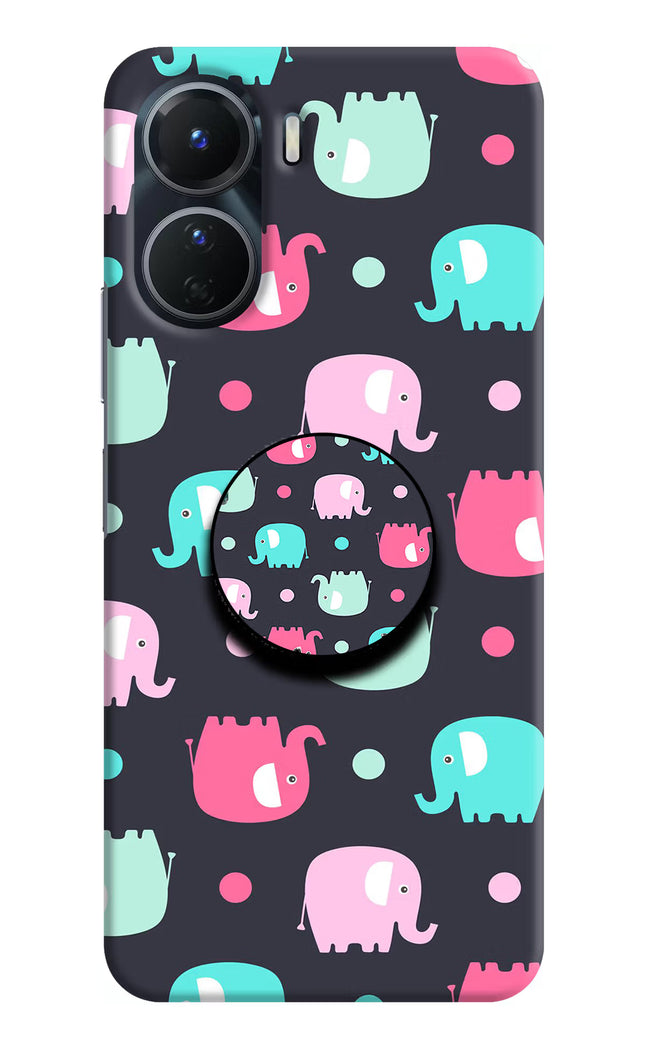Baby Elephants Vivo Y16 Pop Case by Casekaro