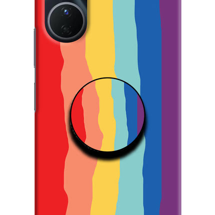 Rainbow Vivo Y16 Pop Case by Casekaro