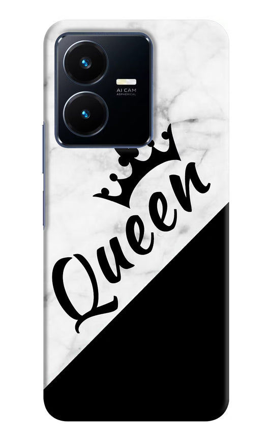 Queen Vivo Y22 Hard Case Back Cover by Casekaro
