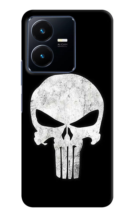 Punisher Skull Vivo Y22 Hard Case Back Cover by Casekaro