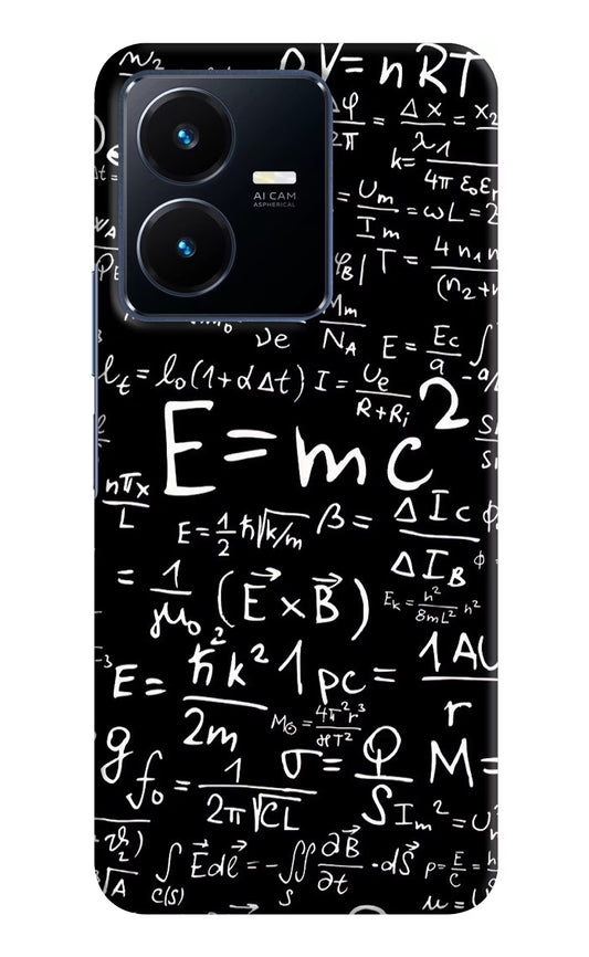 Physics Formula Vivo Y22 Hard Case Back Cover by Casekaro