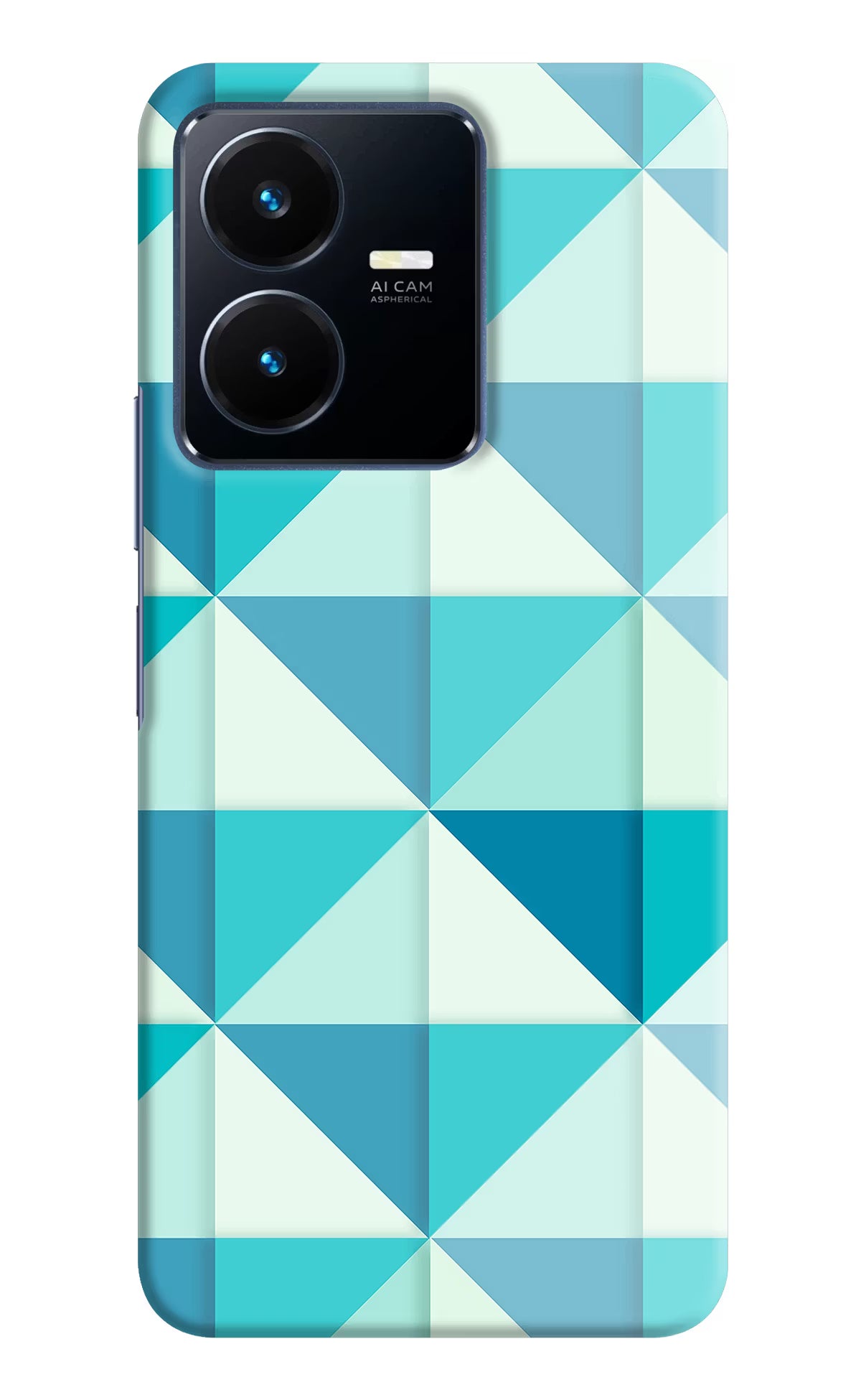 Abstract Vivo Y22 Hard Case Back Cover by Casekaro
