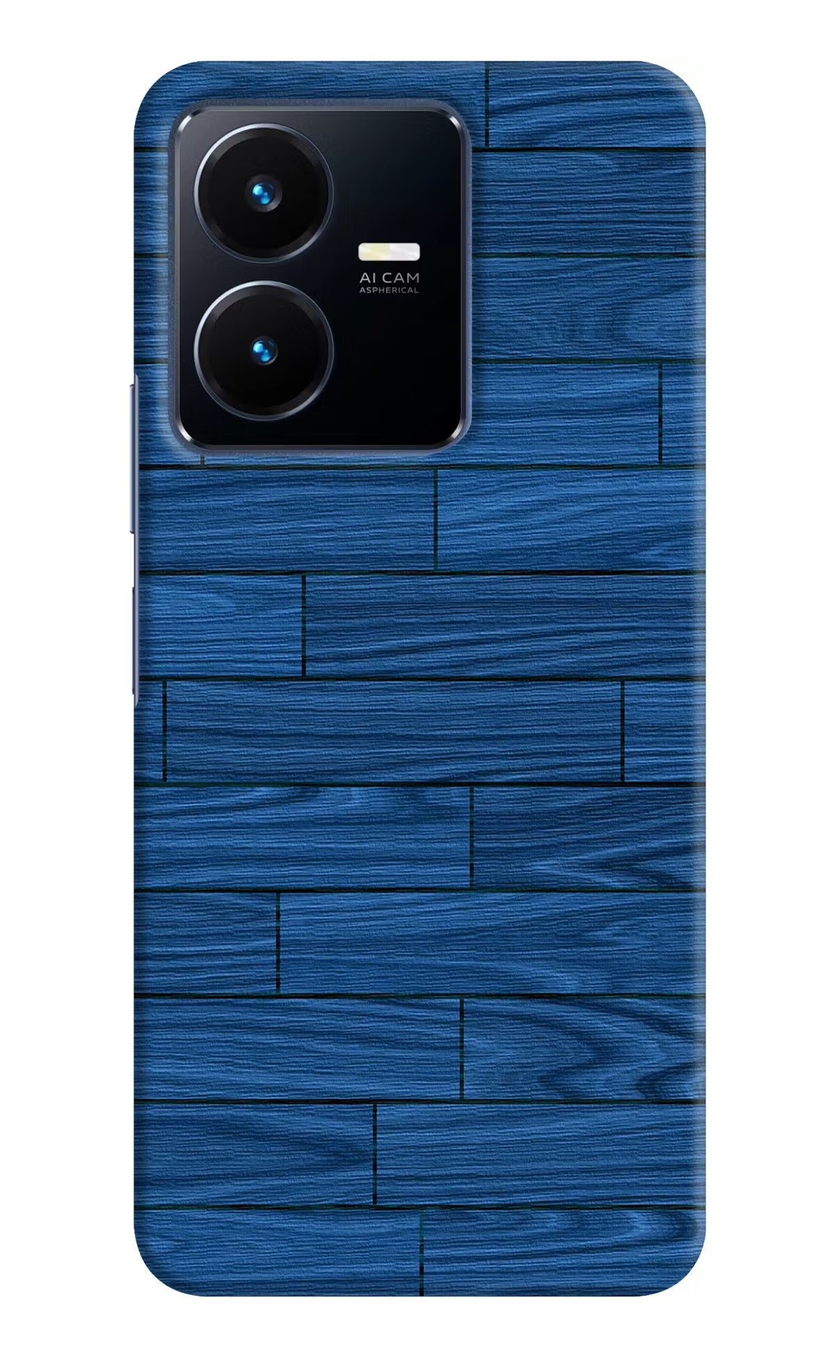 Wooden Texture Vivo Y22 Hard Case Back Cover by Casekaro