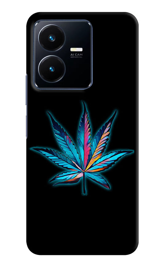 Weed Vivo Y22 Hard Case Back Cover by Casekaro