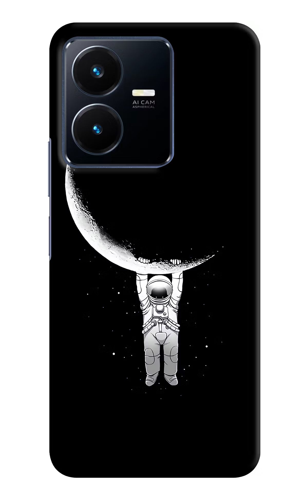 Moon Space Vivo Y22 Hard Case Back Cover by Casekaro