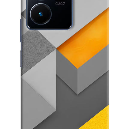 Abstract Vivo Y22 Hard Case Back Cover by Casekaro
