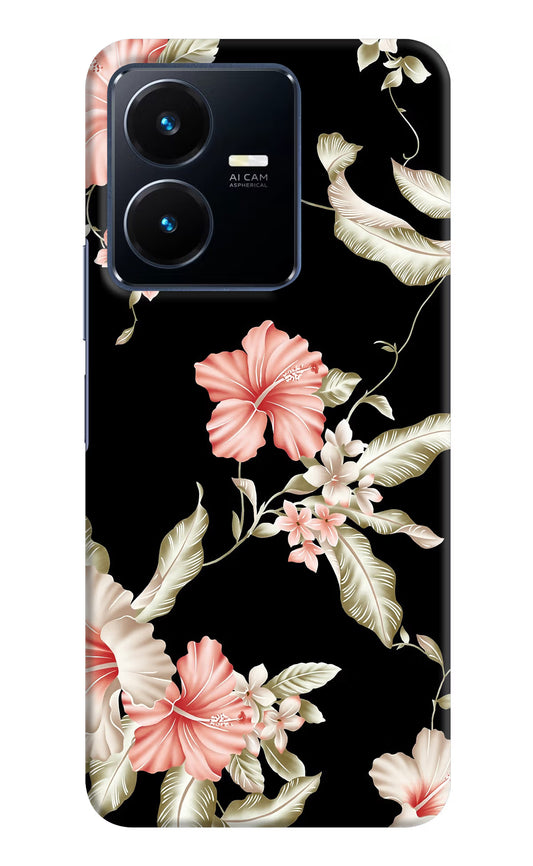 Flowers Vivo Y22 Hard Case Back Cover by Casekaro