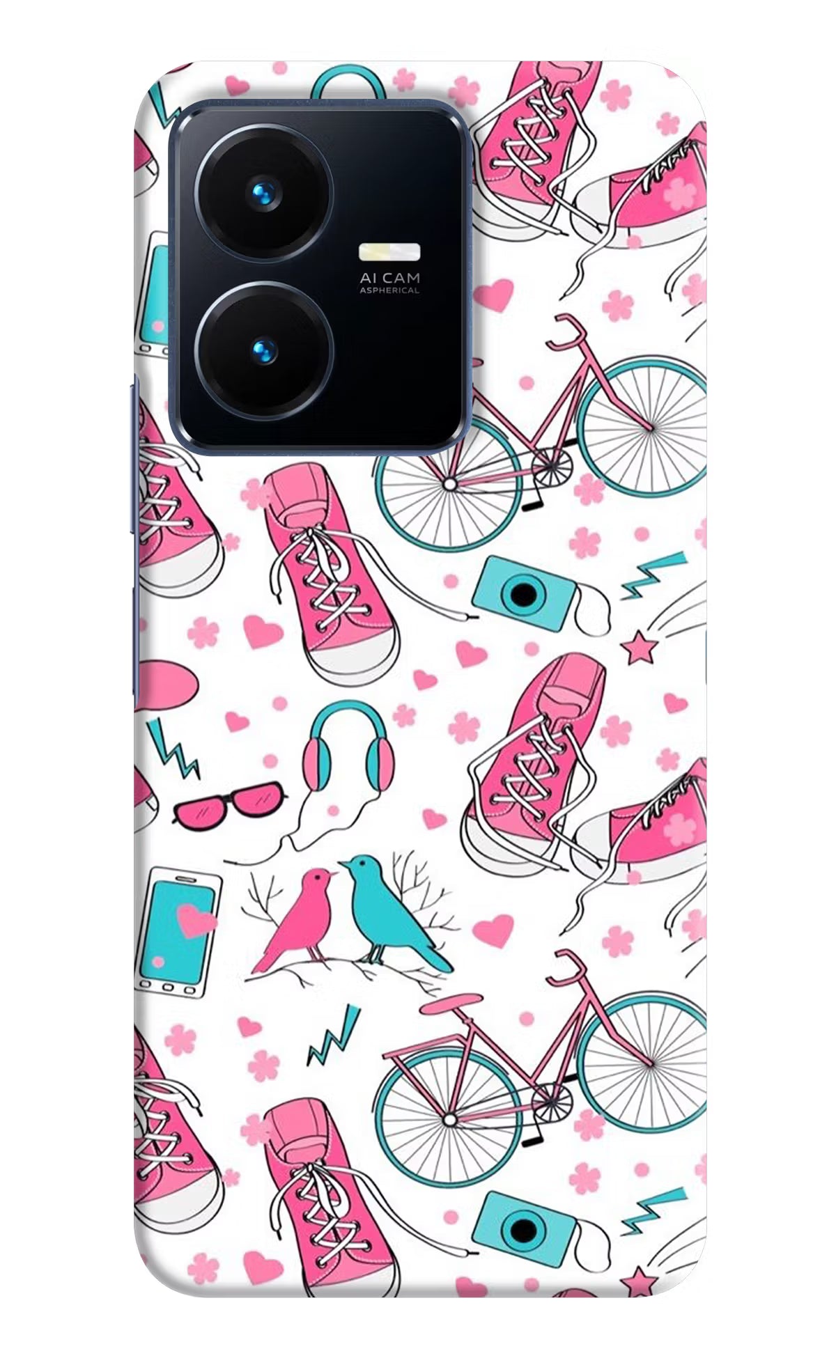 Artwork Vivo Y22 Hard Case Back Cover by Casekaro
