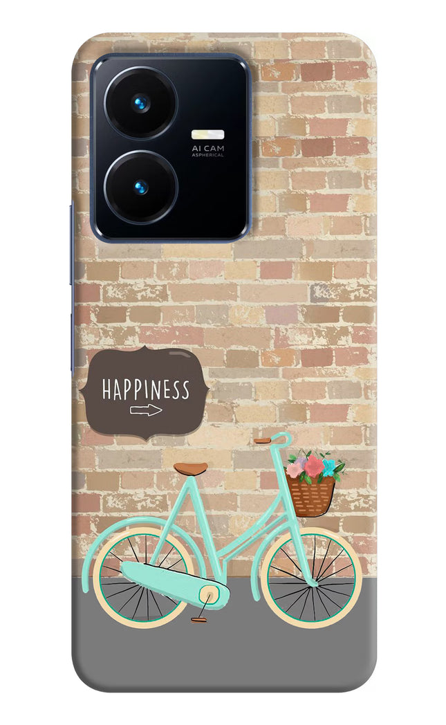 Happiness Artwork Vivo Y22 Hard Case Back Cover by Casekaro