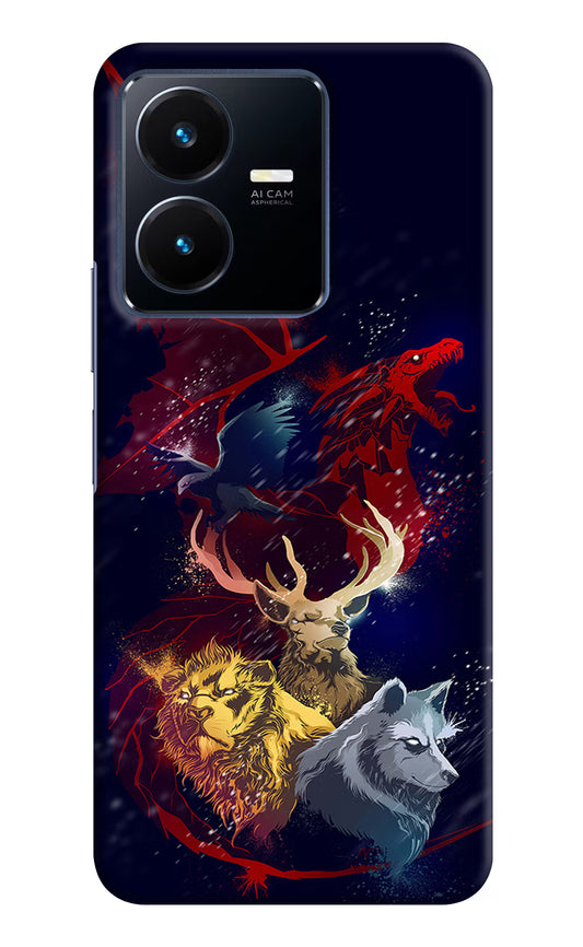 Game Of Thrones Vivo Y22 Hard Case Back Cover by Casekaro