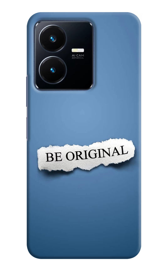 Be Original Vivo Y22 Hard Case Back Cover by Casekaro