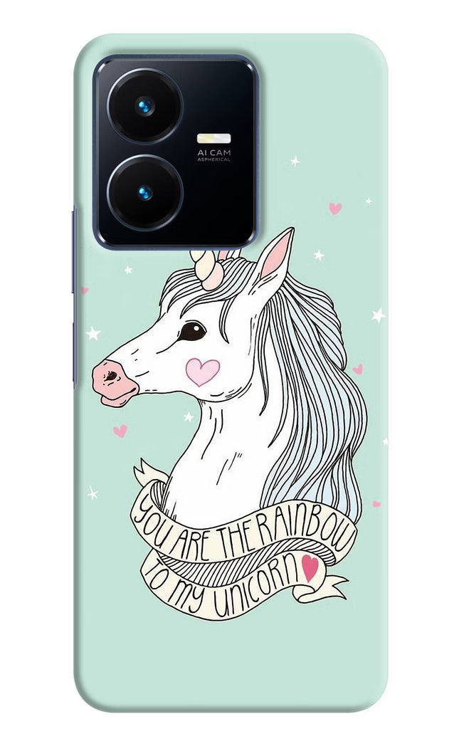 Unicorn Wallpaper Vivo Y22 Hard Case Back Cover by Casekaro