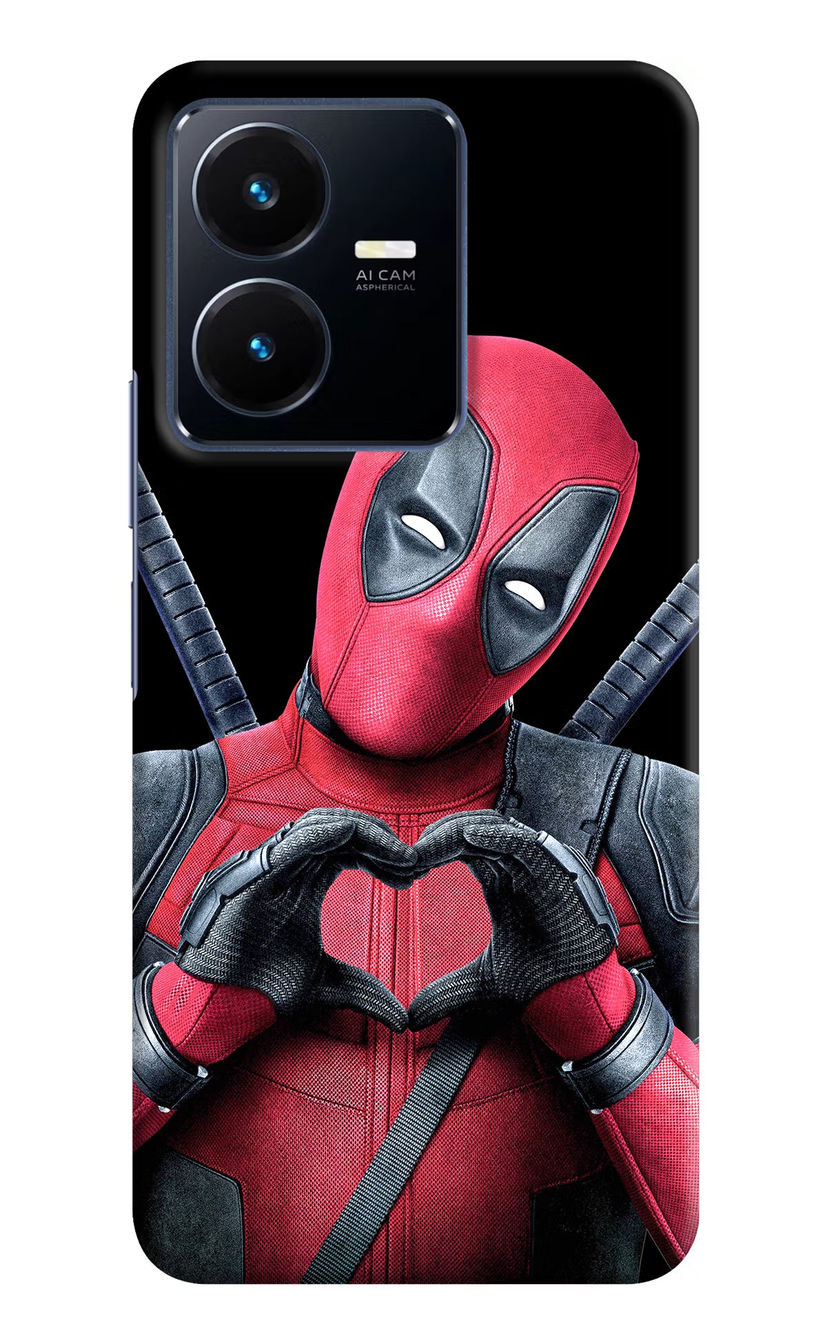 Deadpool Vivo Y22 Hard Case Back Cover by Casekaro