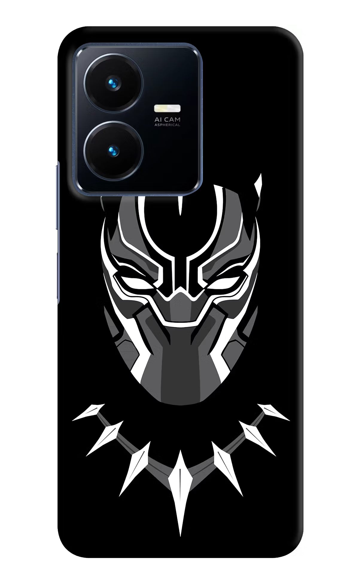 Black Panther Vivo Y22 Hard Case Back Cover by Casekaro