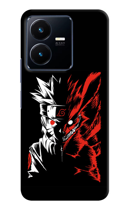 Naruto Two Face Vivo Y22 Hard Case Back Cover by Casekaro