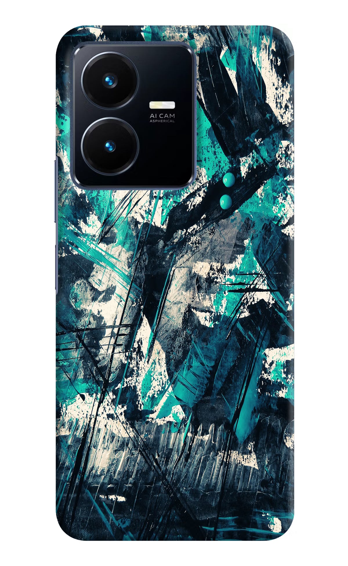 Artwork Vivo Y22 Hard Case Back Cover by Casekaro