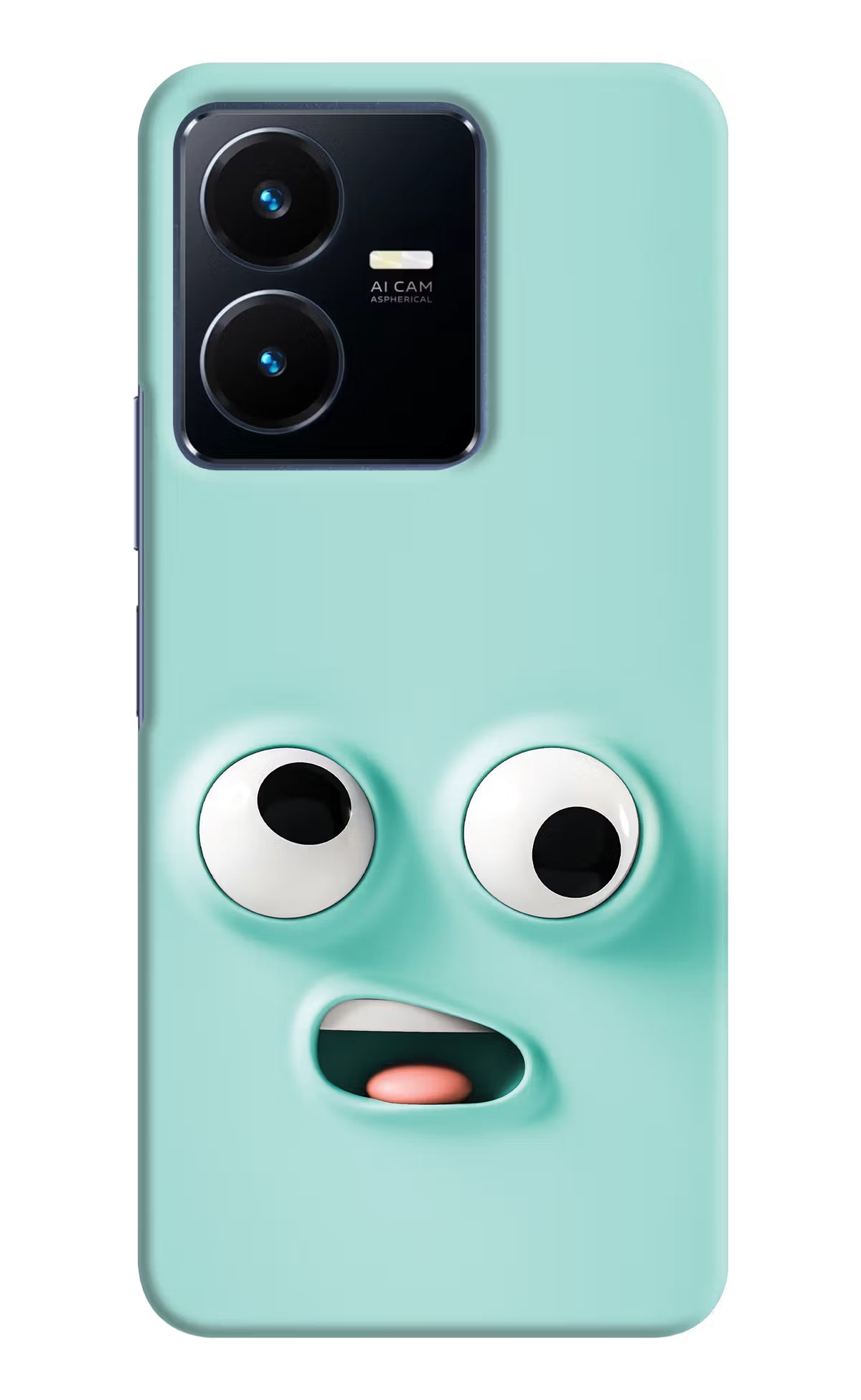 Funny Cartoon Vivo Y22 Hard Case Back Cover by Casekaro