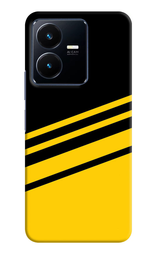 Yellow Shades Vivo Y22 Hard Case Back Cover by Casekaro