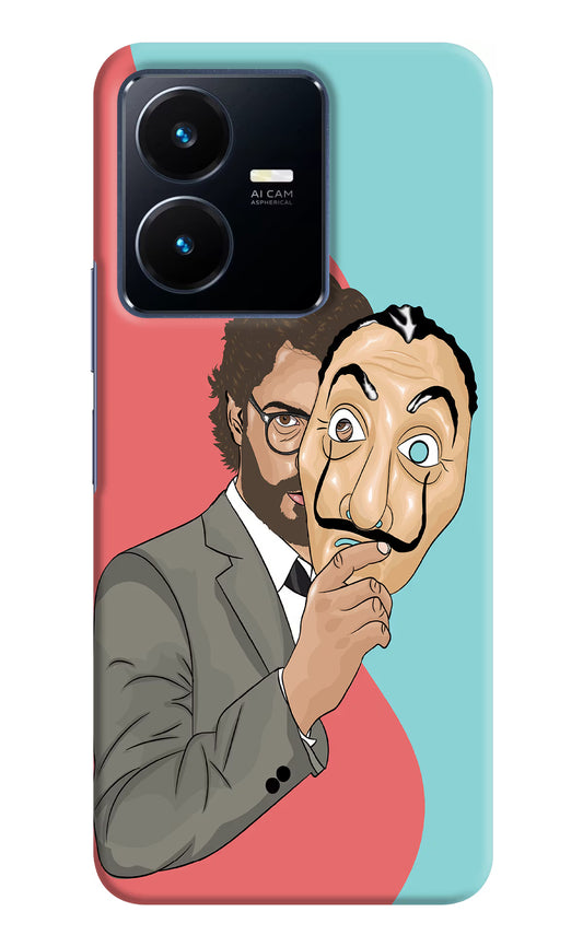 Professor Vivo Y22 Hard Case Back Cover by Casekaro