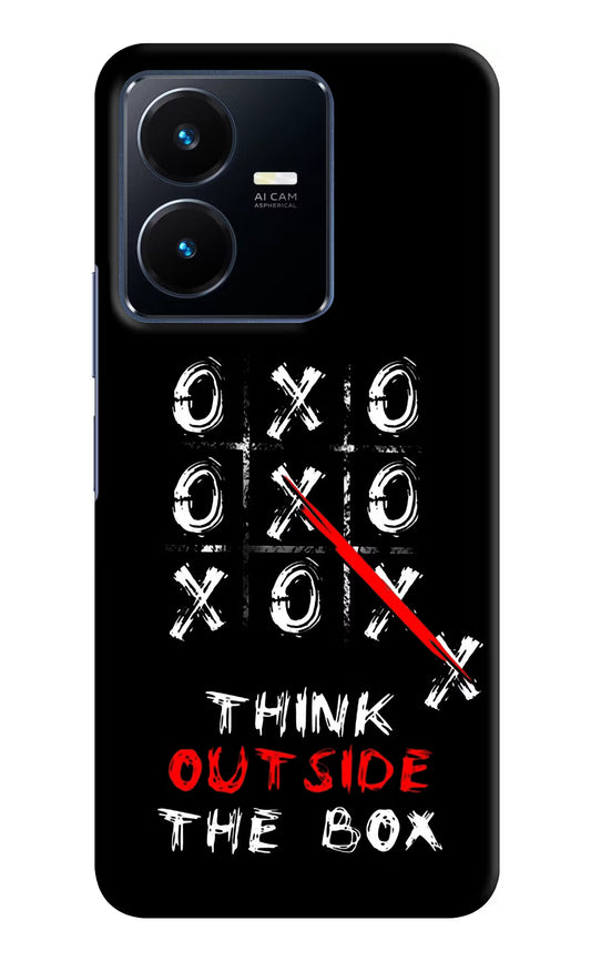 Think out of the BOX Vivo Y22 Hard Case Back Cover by Casekaro