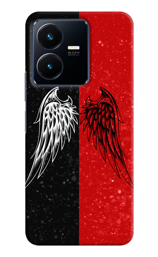 Wings Vivo Y22 Hard Case Back Cover by Casekaro