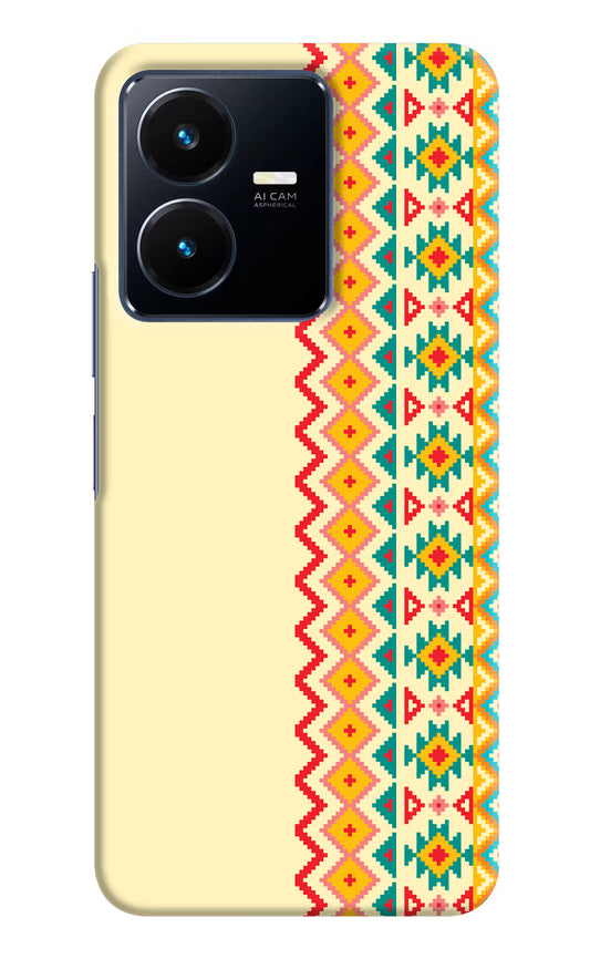 Ethnic Seamless Vivo Y22 Hard Case Back Cover by Casekaro