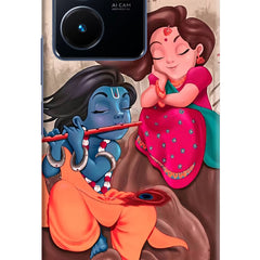 Radhe Krishna Vivo Y22 Hard Case Back Cover by Casekaro