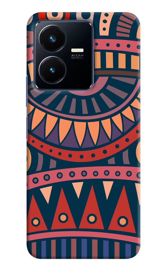 African Culture Design Vivo Y22 Hard Case Back Cover by Casekaro