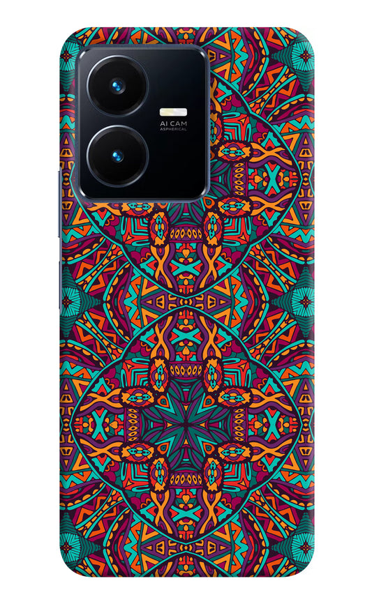 Colour Mandala Vivo Y22 Hard Case Back Cover by Casekaro