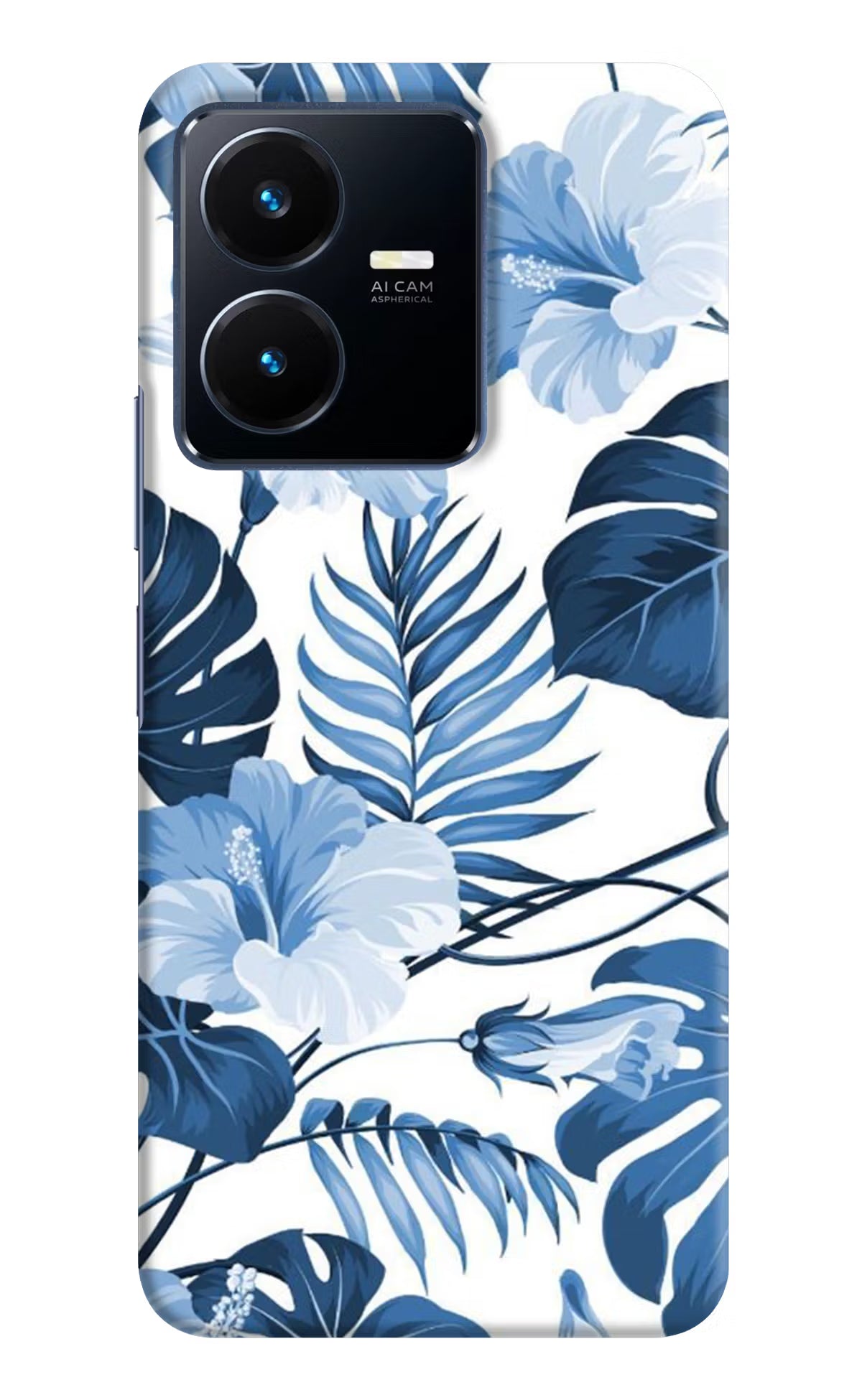 Fabric Art Vivo Y22 Hard Case Back Cover by Casekaro