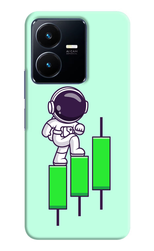 Astronaut Trader Vivo Y22 Hard Case Back Cover by Casekaro