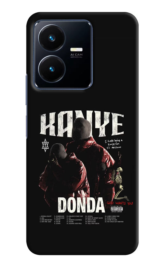 Donda Kanye West Vivo Y22 Hard Case Back Cover by Casekaro